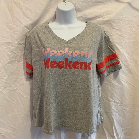 Weekend print striped shirt sleeve - Picture 2 of 6